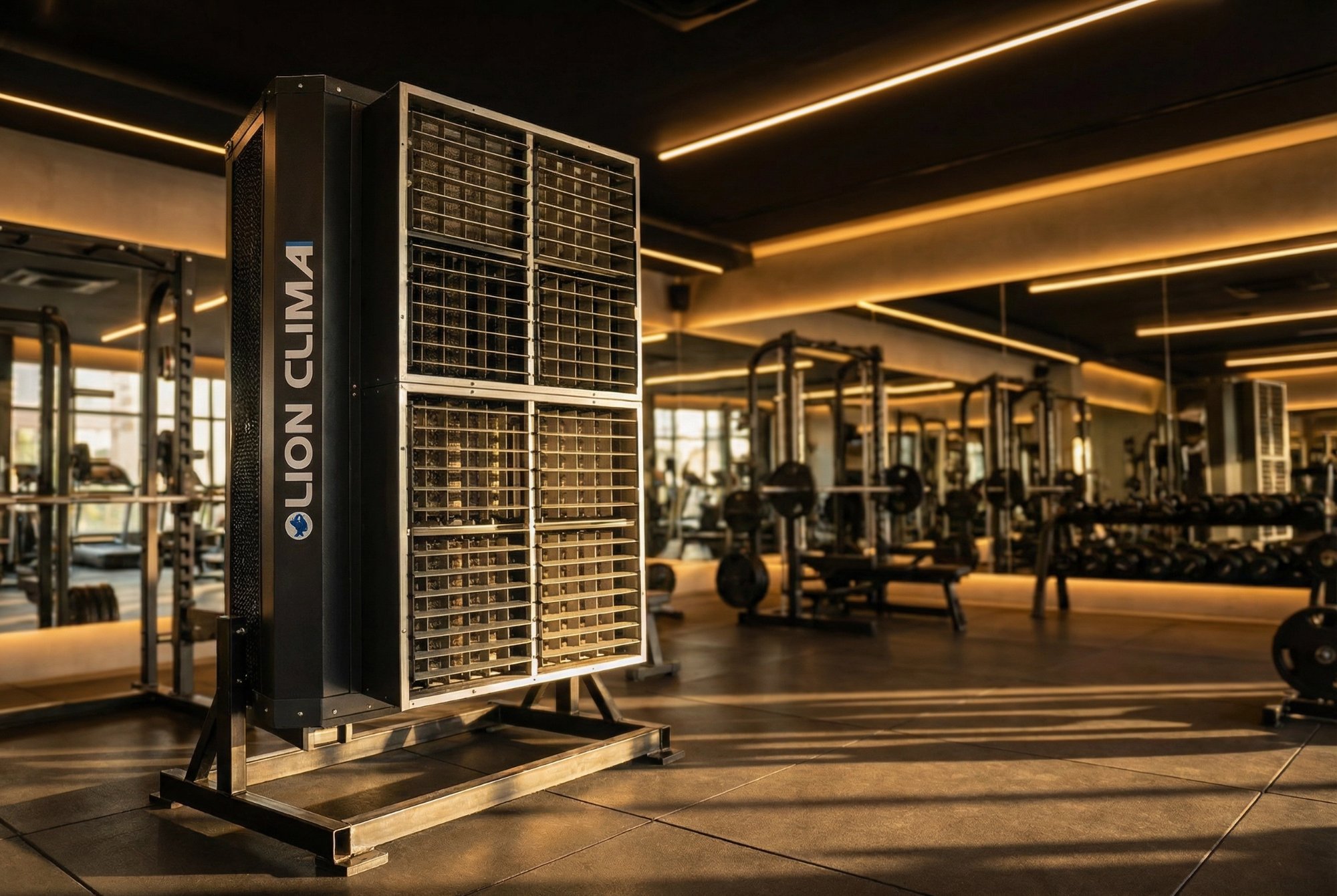 Climatizador para academias