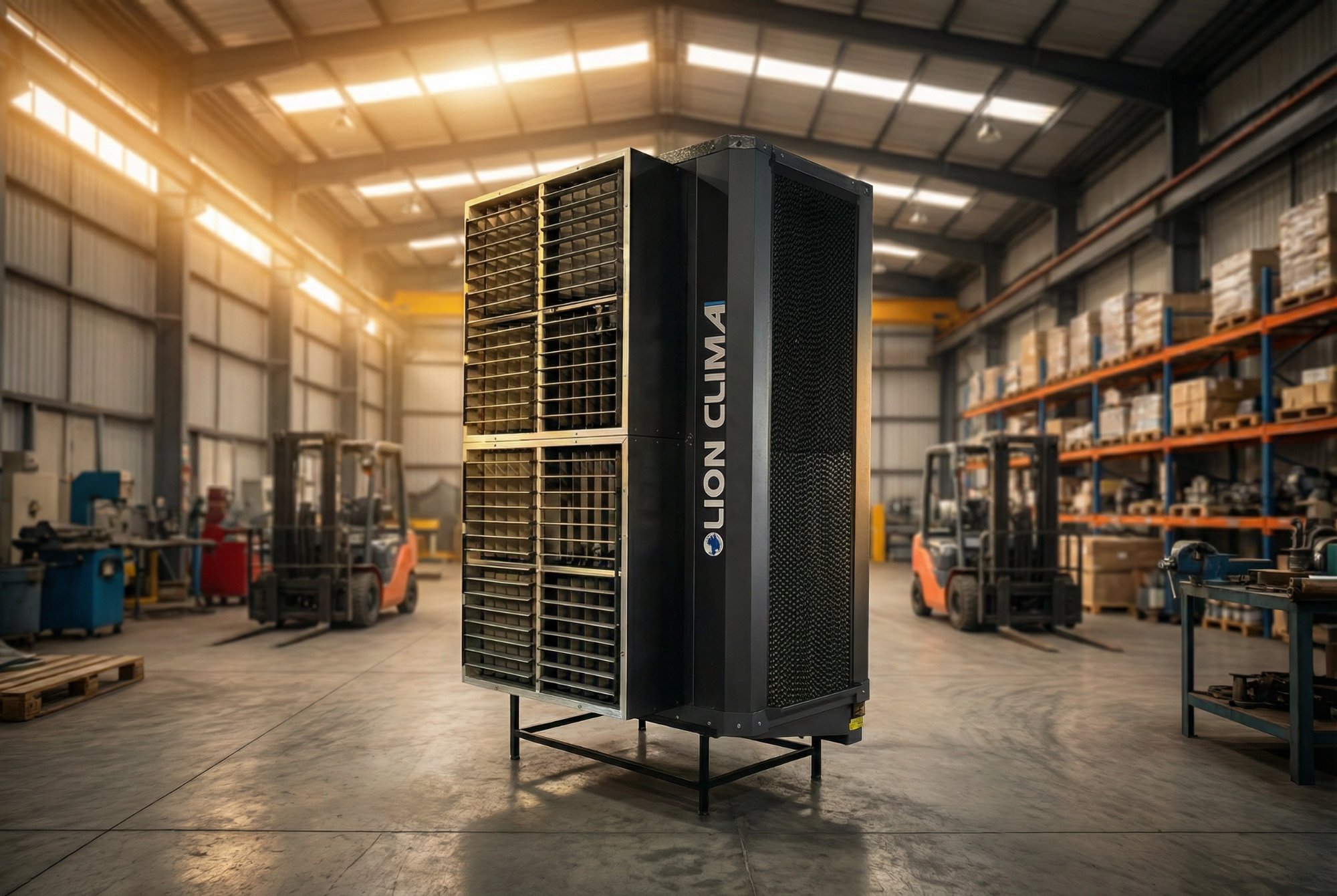 Climatizador para galpões